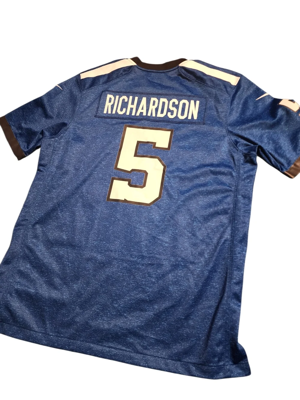 Nike Men's Blue #5 Richardson Football Jersey